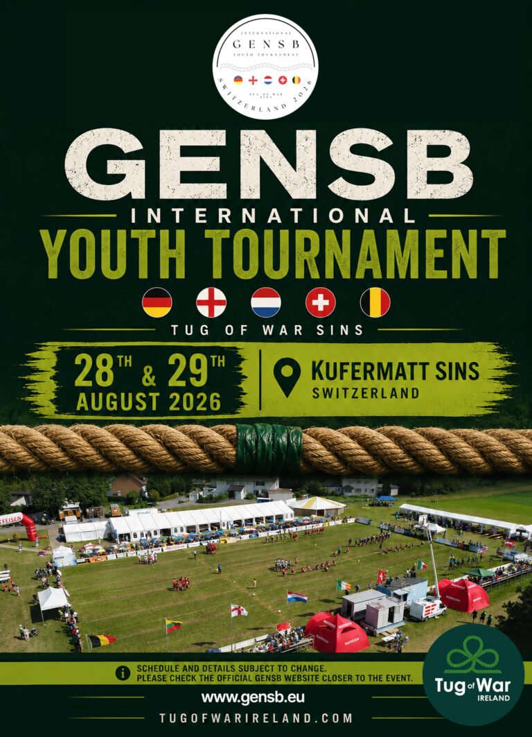 GENSB International Youth Tournament 2026 - Tug of War Ireland
